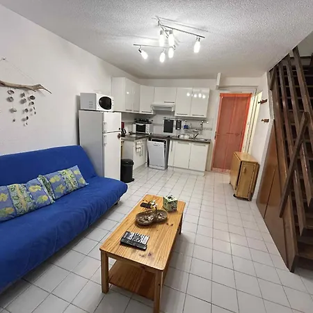 Pavillon Duplex T2/terrasse Apartamento